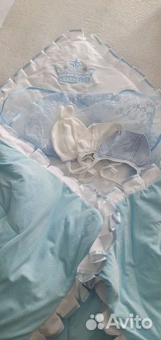 Конверт на выписку для мальчика весна осень