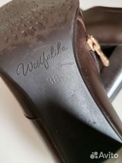 Ботильоны натуральная кожа 38 размер