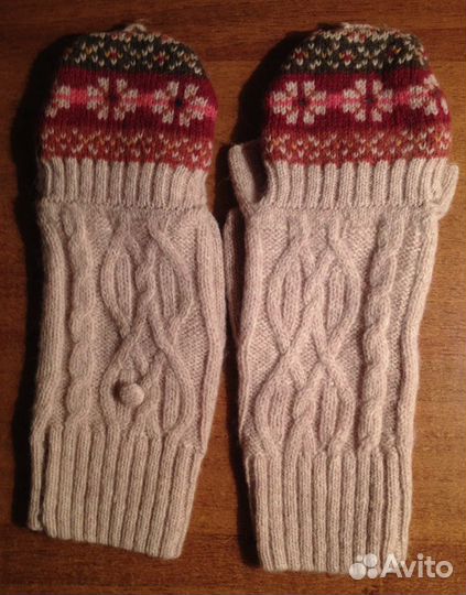 Шарф+варежки\Шарф и шапка, шерсть