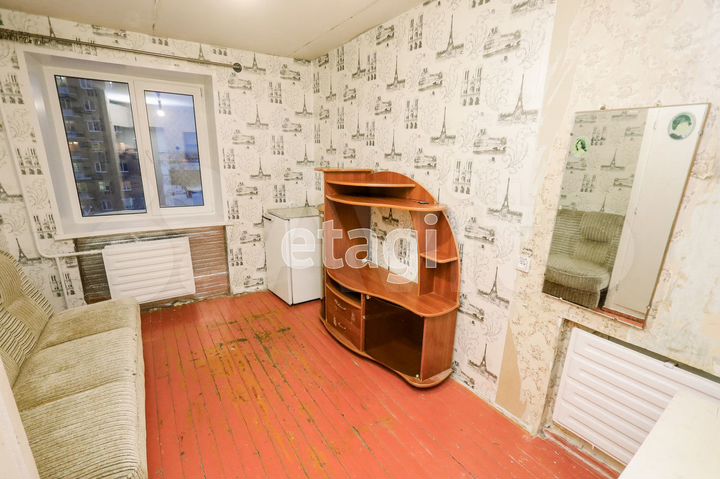 Комната 12 м² в 1-к., 4/9 эт.