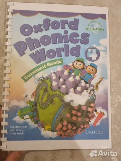 Учебник и тетрадь Oxford phonics word 4