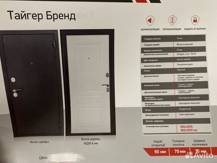 Двери входные и межкомнатные