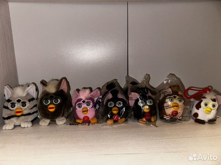 Furby, плюшевые ферби 1998г