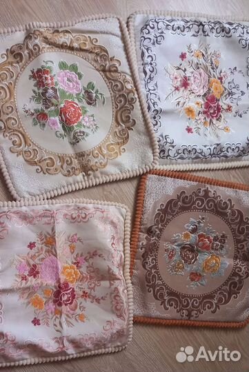 Наволочка декоративная 45 на 45 новые 4 шт
