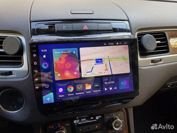 Магнитола на Volkswagen Touareg Fl NF 2010- 2018