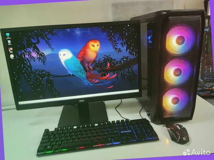 Игровой компьютер Intel Core i3-10100F/ GTX 1660 s