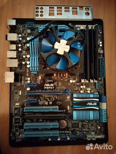 Материнская плата с процессором i5-2500