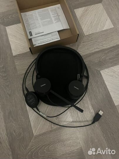 Lenovo Wired Stereo VolP Headset