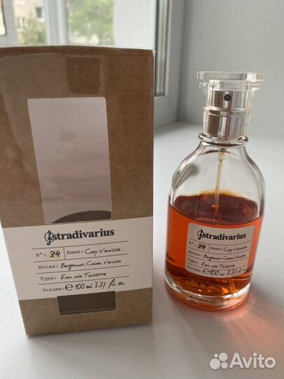 Туалетная вода Stradivarius 34 Cosy Vanilla