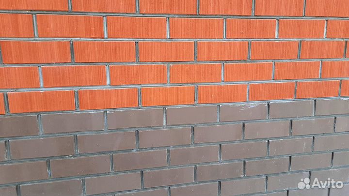 Кирпич одинарный облицовочный красный бархат 1,0 нф