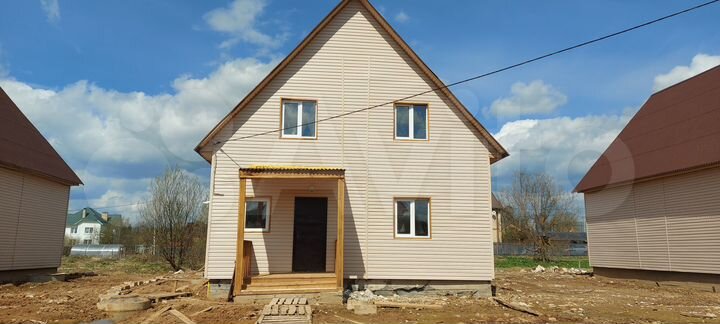 Коттедж 112 м² на участке 4,5 сот.