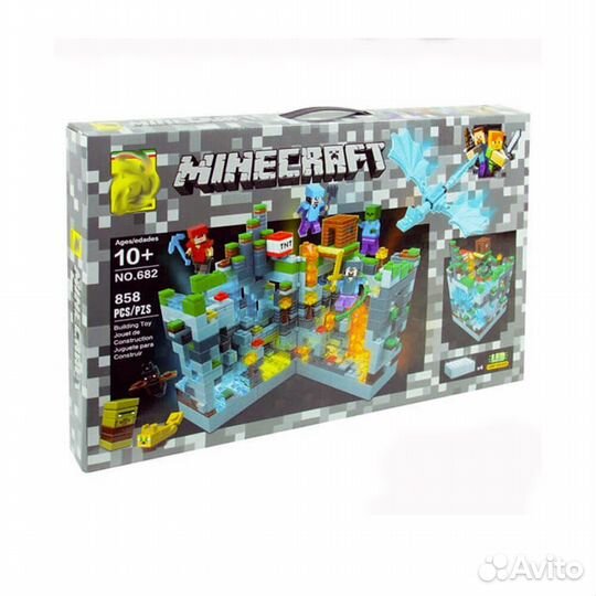 Конструктор Лего lego minecraft от 850 деталей