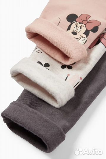 Новое.Леггинсы утеплённые C&A с Минни Disney
