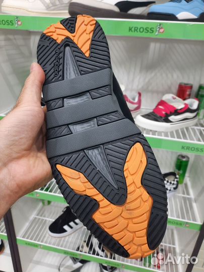 Adidas Niteball Black Orange (Арт.17846)