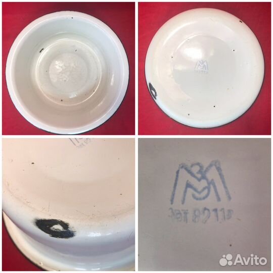 Посуда СССР эмалированная и алюминевая