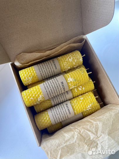 Свечи из вощины