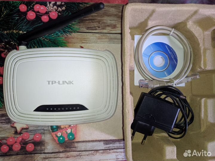 Маршрутизатор роутер tp link wr740n(ru)