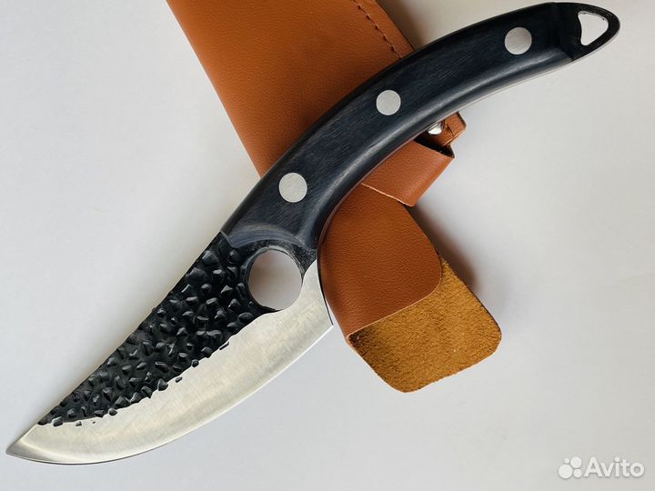 Сербский нож кованый для мяса