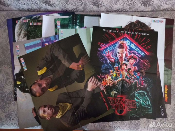 Плакаты из журналов все звезды