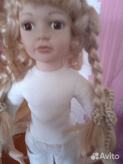 Кукла фарфоровая немецкая