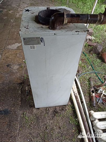 Дровяной котел бу