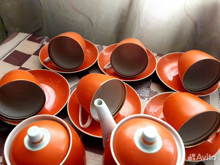 Фарфоровый сервиз СССР. Барановка