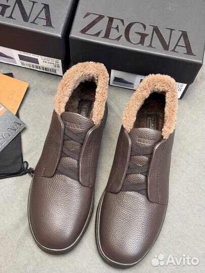 Ботинки мужские зимние zegna