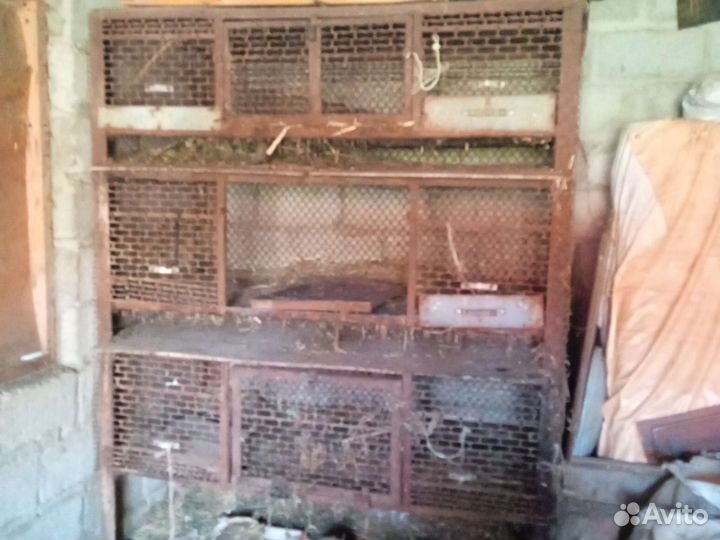 Клетка для нутрий или кроликов 208*158*100
