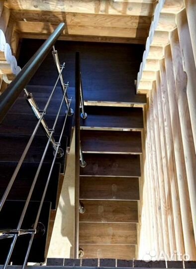 Лестница в стиле лофт