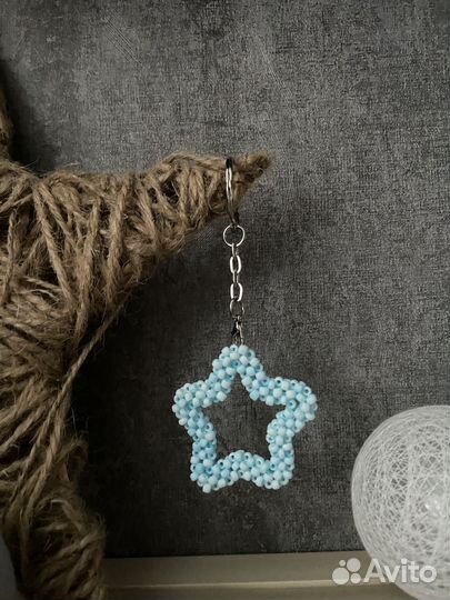 Брелок из бисера
