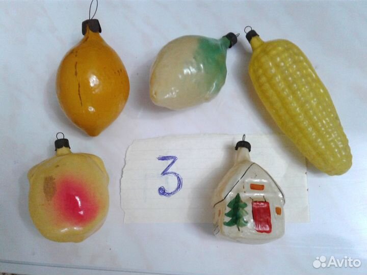 Елочные игрушки СССР