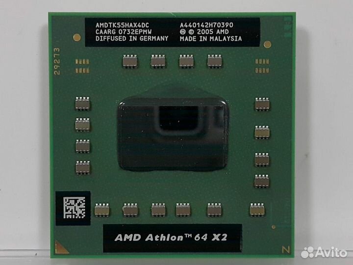 Процессор для ноутбука AMD Athlon 64 X2 TK-55