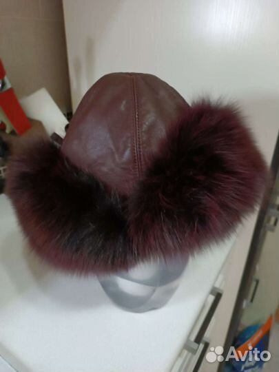 Шапка ушанка меховая