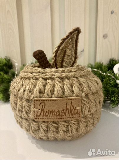 Корзинка-яблоко