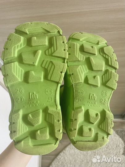 Детские резиновые сапоги