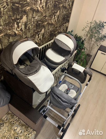 Коляска bebe mobile ines 3 в 1