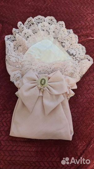 Конверт на выписку для девочки весна осень