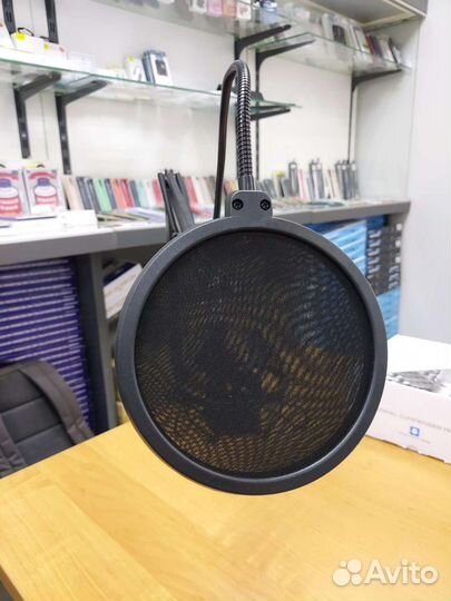 Стойка для микрофона + поп-фильтр + паук