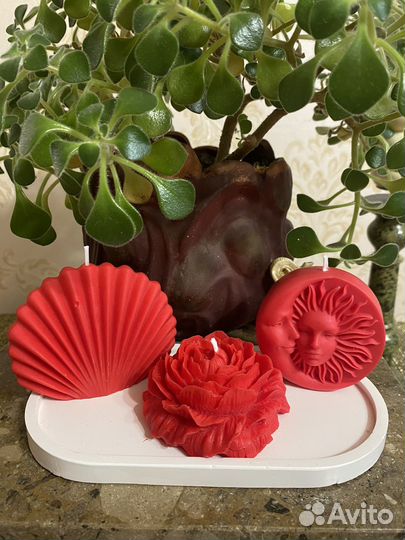 Свеча Пион ароматическая