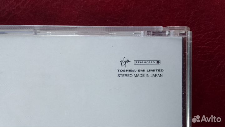 Peter Gabriel So Made in Japan CD-DA 2002