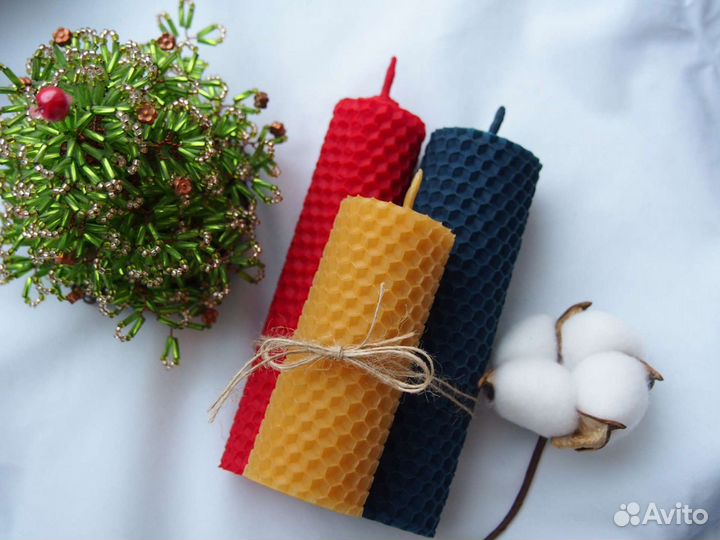 Свечи из пчелиного воска