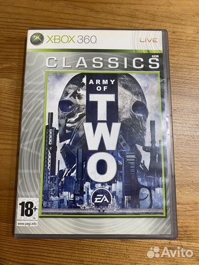 Игра Army of Two xbox 360