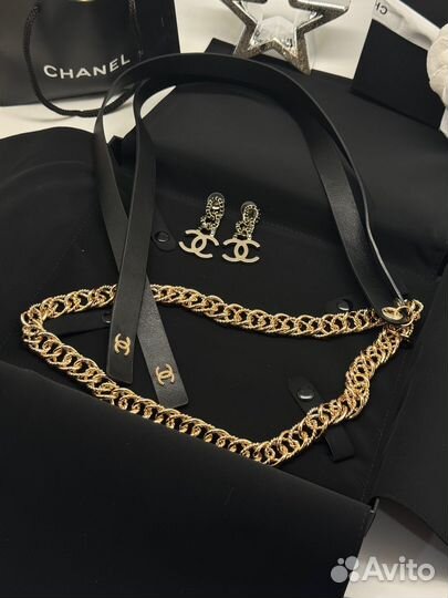 Пояс бантик chanel