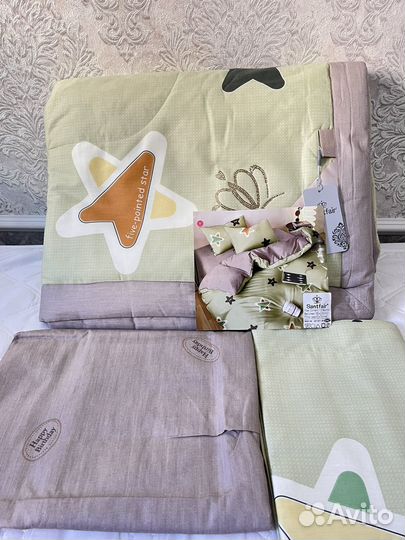 Детское постельное белье 1.5 с одеялом