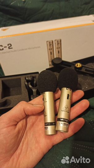 Микрофоны Behringer C-2 стереопара