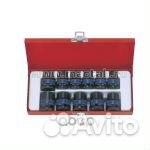 Комплект ударных торцевых головок 6гр 10-27мм