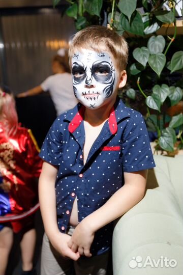 Аквагрим для детей на лице