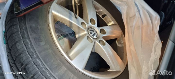 Колеса на volkswagen touareg r17 всесезонные