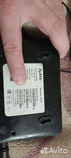 Роутер zyxel 4g III