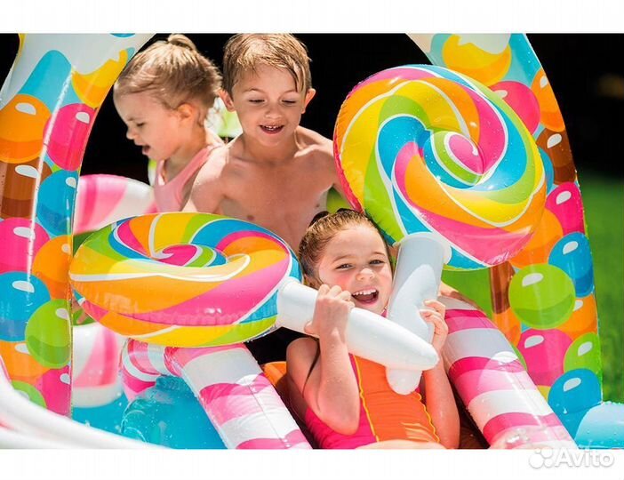 Игровой центр бассейн Intex 